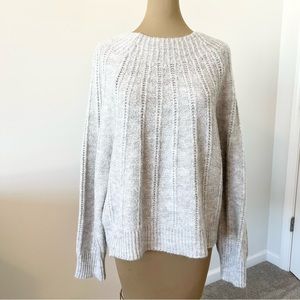 {Mango} Light Grey Sweater